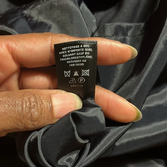 LAFAYETTE 148 || SIZE: 8 || NAVY BLUE || SLEEVELESS MIDI DRESS - Picture 6 of 7